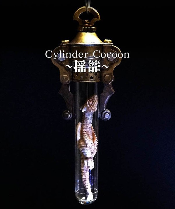 Cylinder Cocoon "Yurikago", Original, Piece, Garage Kit, 1/1