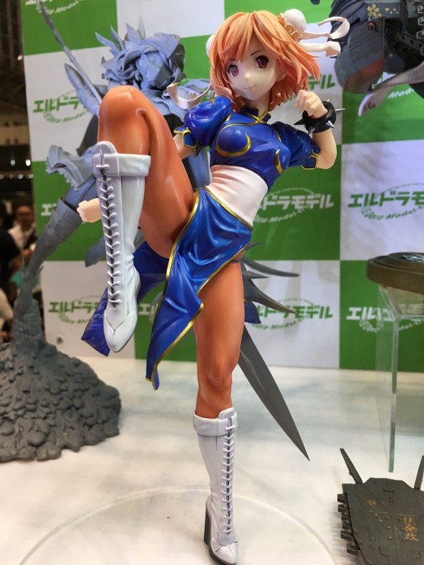 Djeeta (Chun-Li Skin), Granblue Fantasy, Street Fighter, Eldora Model, Garage Kit, 1/8