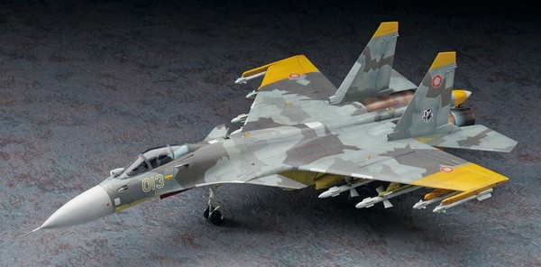 Su-33 Flanker D ('Yellow 13`), Ace Combat 04: Shattered Skies, Hasegawa, Model Kit, 1/72, 4967834521124