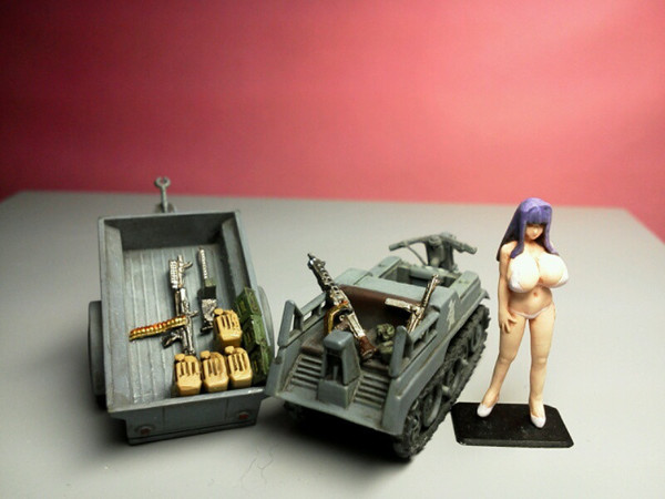 Runa Heavy Weapons Set, Original, Over Dard, Garage Kit, 1/72