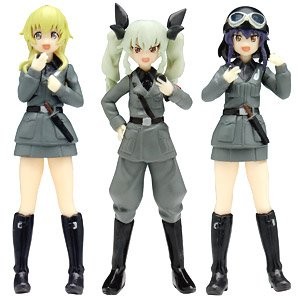 Anchovy, Carpaccio, Pepperoni (Macaroni Strategy), Girls Und Panzer, Platz, Garage Kit, 1/35