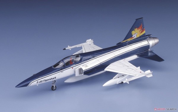 F-20 Tigershark, Area 88, Hasegawa, Model Kit, 1/72, 4967834647503