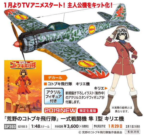 Nakajima Ki-43-I Hayabusa (Kylie), Kouya No Kotobuki Hikoutai, Hasegawa, Model Kit, 1/48, 4967834521933