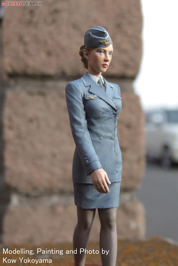 Strahl Army Female Commissioned Officer, Maschinen Krieger, Brick Works, Garage Kit, 1/20, 4571317760100