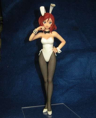 Nishikino Maki (White, Bunny Girl), Love Live! School Idol Project, Usa P House, Garage Kit, 1/8