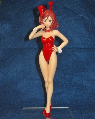 Nishikino Maki (Red, Bunny Girl), Love Live! School Idol Project, Usa P House, Garage Kit, 1/8