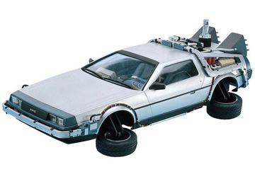 DeLorean, Back To The Future II, Aoshima, Model Kit, 1/24