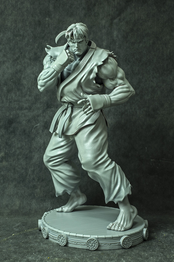 Ryu, Street Fighter II, PrototypeZ Studios, Garage Kit, 1/4