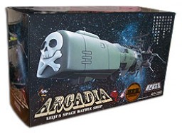 Arcadia (Leiji's Space Battle Ship Blue Limited Edition), Uchuu Kaizoku Captain Harlock, Aoshima, Pre-Painted