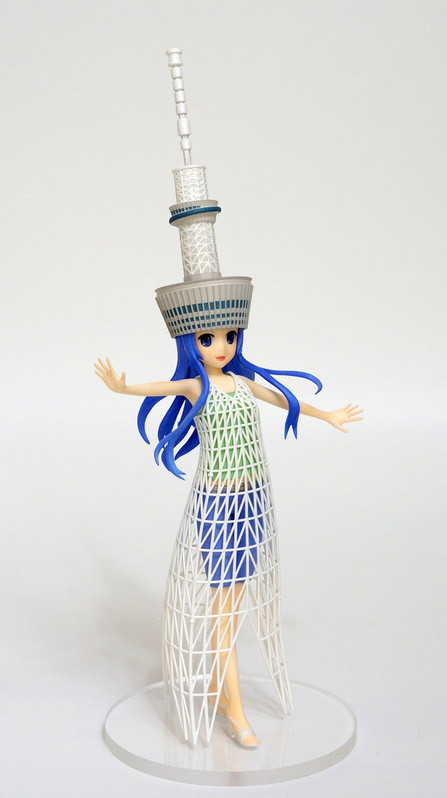 Ano Tree (Tokyo Sky Tree), Original, Choukousoubiru Wo Mederukai Zoukeibu, Garage Kit