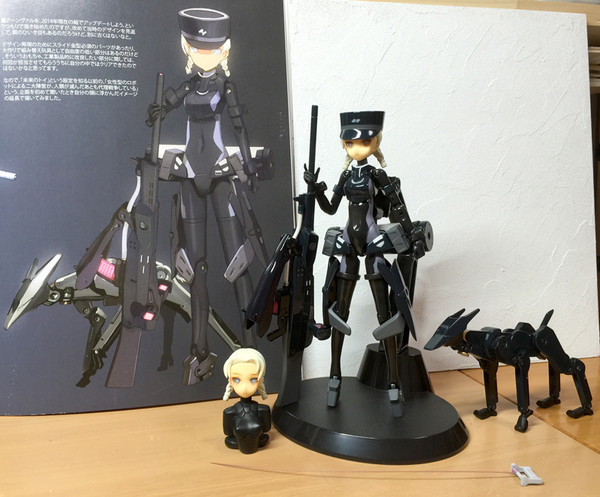 Arnval Sniper Type (BLACK), Busou Shinki, Amber Works, Garage Kit