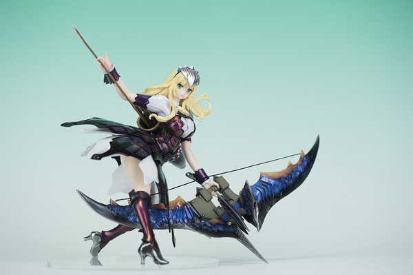 Hunter (Bunaha Soubi with Blue Blade Bow), Monster Hunter, Cerberus Project, Garage Kit