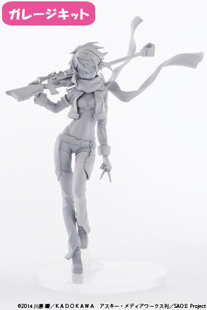 Sinon, Sword Art Online II, Aquamarine, Garage Kit, 1/7