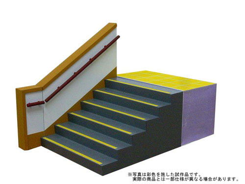 School Staircase, Aoshima, Skynet, Model Kit, 1/12, 4905083095904