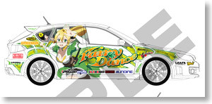 Leafa (GRB Impreza WRX STI 5Door `07 Fairy Dance), Sword Art Online, Aoshima, Model Kit, 1/24