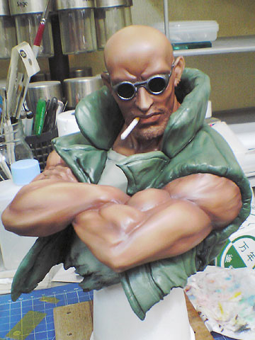 Dutch, Black Lagoon, Gill Gill, Garage Kit