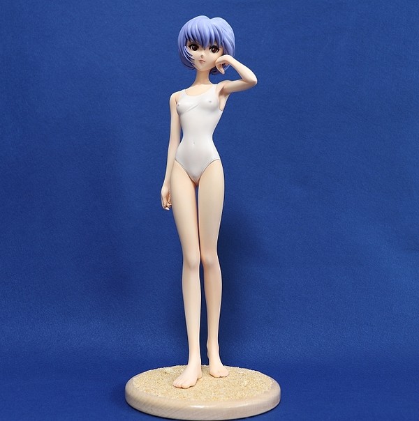 Ayanami Rei (Swimsuit), Shin Seiki Evangelion, P-UNIT, Garage Kit, 1/4