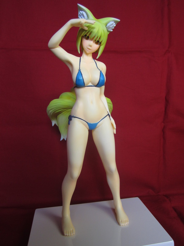 Yakumo Ran (Swimsuit), Touhou Project, MMD, Garage Kit, 1/7