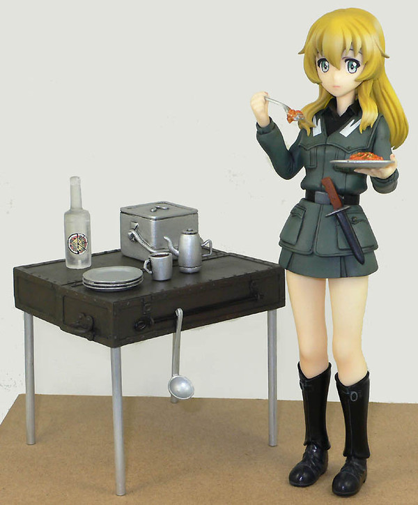 Carpaccio, Girls Und Panzer, Amie-Grand, Garage Kit, 1/8