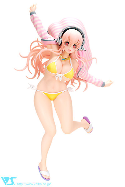 Sonico (Moamoa Parka Swimsuit), SoniComi (Super Sonico), Volks, Garage Kit, 1/8