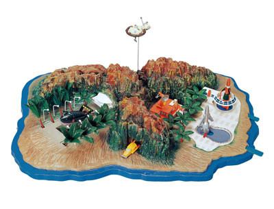 Thunderbirds Secret Base, Thunderbirds, Aoshima, Model Kit