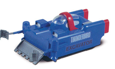 Thunderbird Excavator & Pilot Set (Electric), Thunderbirds, Aoshima, Model Kit