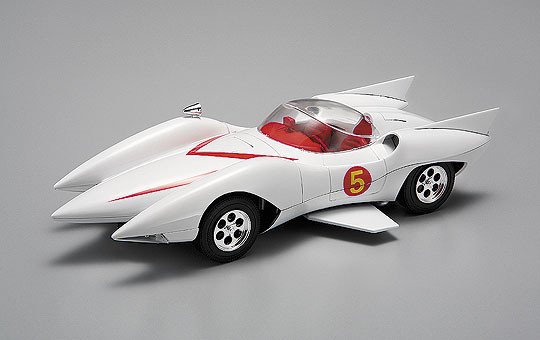 Mach 5, Mach Gou Gou Gou, Aoshima, Pre-Painted, 1/24, 4905083043202