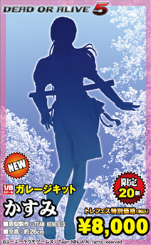 Kasumi, Dead Or Alive 5, Griffon Enterprises, Garage Kit