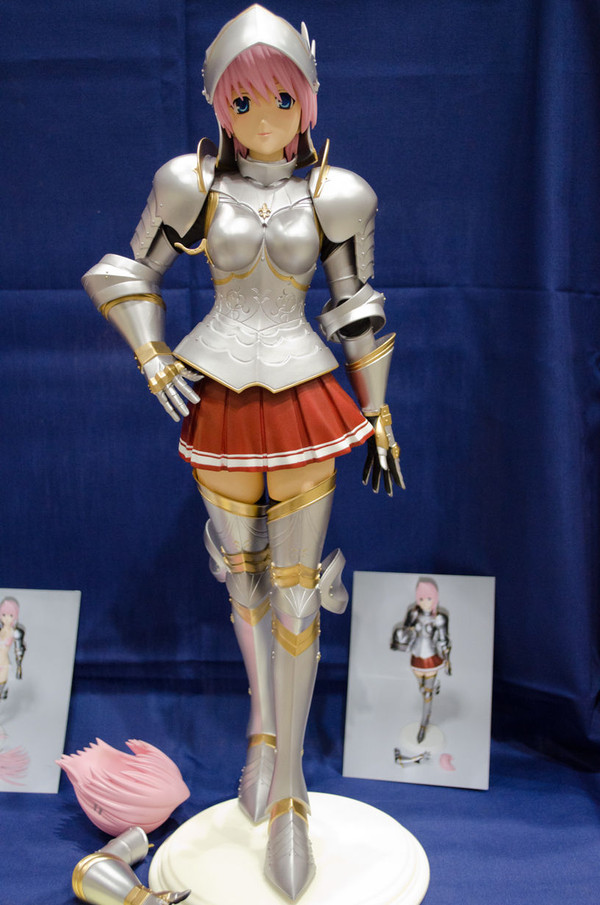 Kisaki Mio (Full Armor), Walkure Romanze: Shoujo Kishi Monogatari, Heroine Koubou Tanpopo, Garage Kit, 1/4