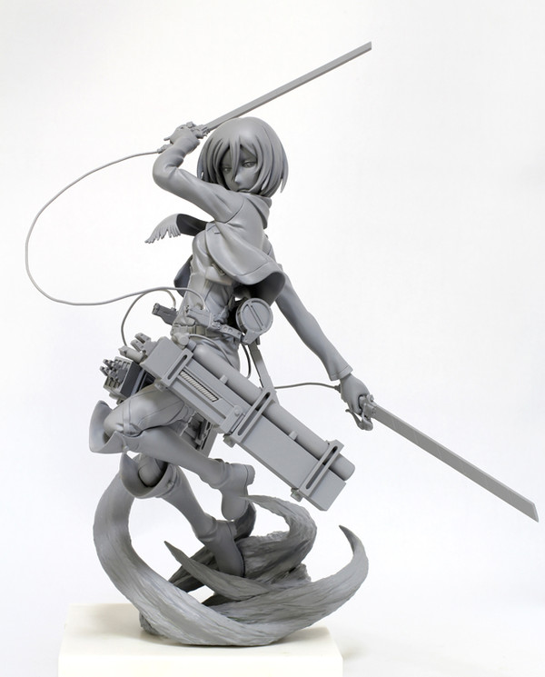 Mikasa Ackerman, Shingeki No Kyojin, Ques Q, Garage Kit, 1/8