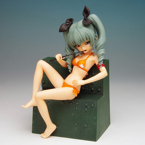 Anchovy (Swimsuit), Girls Und Panzer, Platz, Garage Kit, 1/10