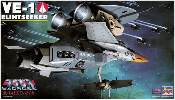 VE-1 Elint Seeker, Choujikuu Yousai Macross: Ai Oboete Imasu Ka, Hasegawa, Model Kit, 1/72, 4967834657083