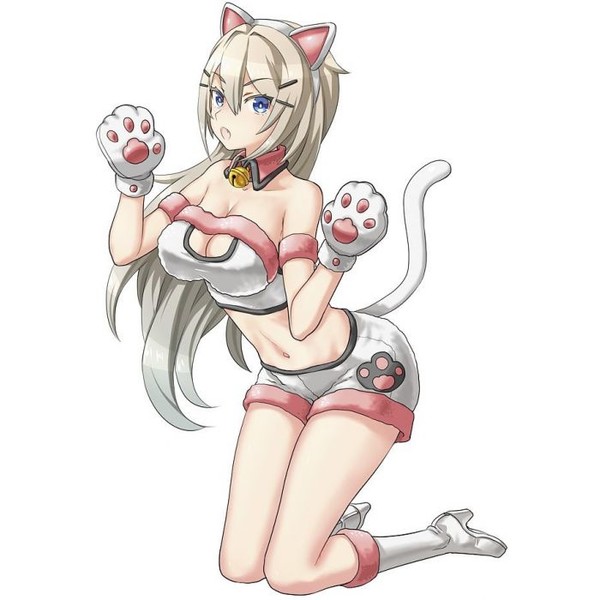 Lucy McDonnell (Nekomimi), Hasegawa, Garage Kit, 1/12, 4967834522855