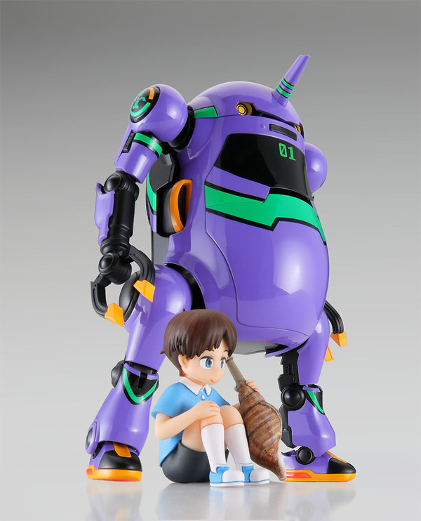 EVA-01, Ikari Shinji, Evangelion Shin Gekijouban, Hasegawa, Model Kit, 1/20, 4967834523180