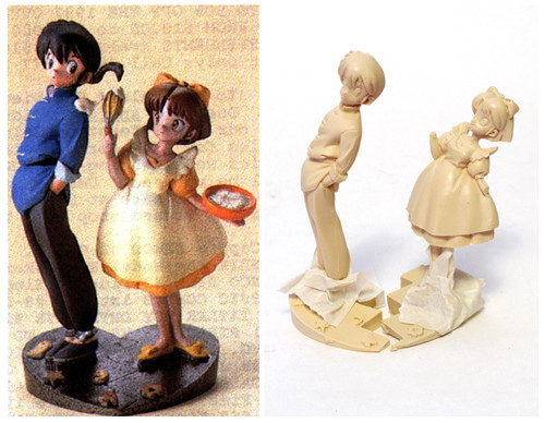 Saotome Ranma, Tendou Akane, Ranma 1/2, Musashiya, Garage Kit, 1/12