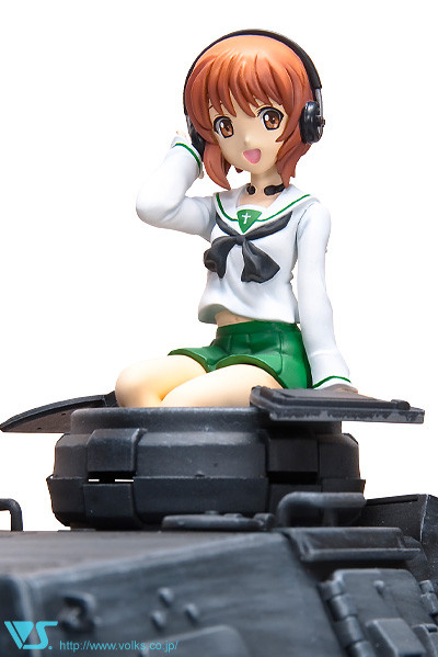 Nishizumi Miho, Girls Und Panzer, Volks, Garage Kit, 1/16