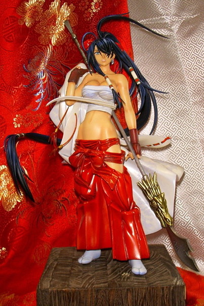Kan'u Unchou (Miko), Ikki Tousen, Tekkoryuu, Garage Kit, 1/5