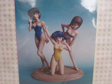 Tendou Akane, Tendou Kasumi, Tendou Nabiki, Ranma 1/2, Musashiya, Garage Kit, 1/8