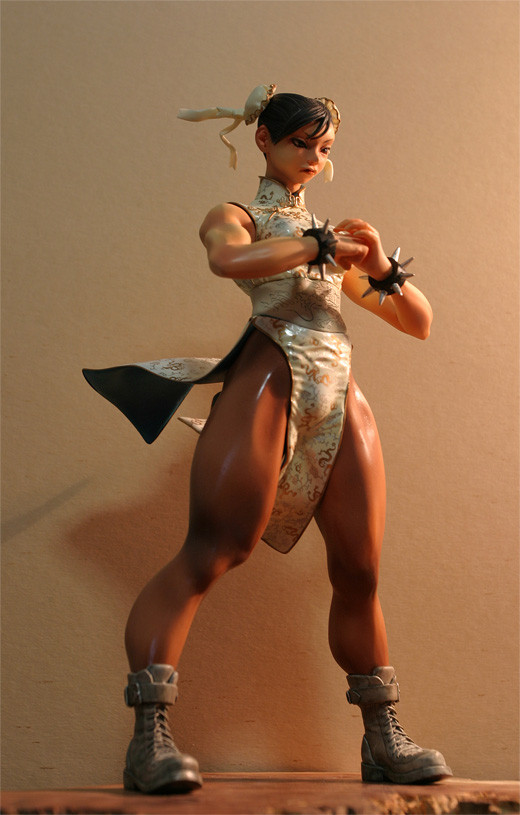 Chun-Li, Street Fighter III, Futene-tai, Garage Kit, 1/8