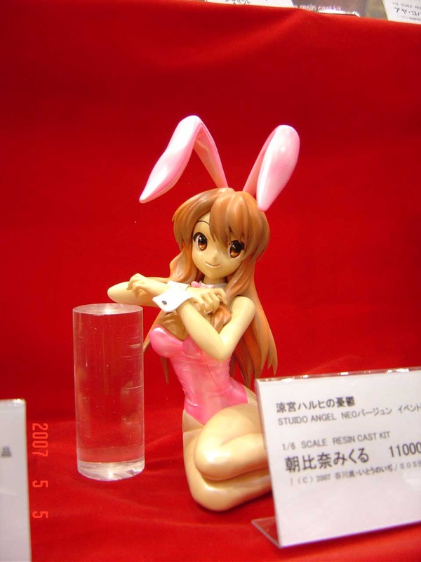 Asahina Mikuru (Bunny Girl), Suzumiya Haruhi No Yuuutsu, Studio Angel, Garage Kit, 1/6