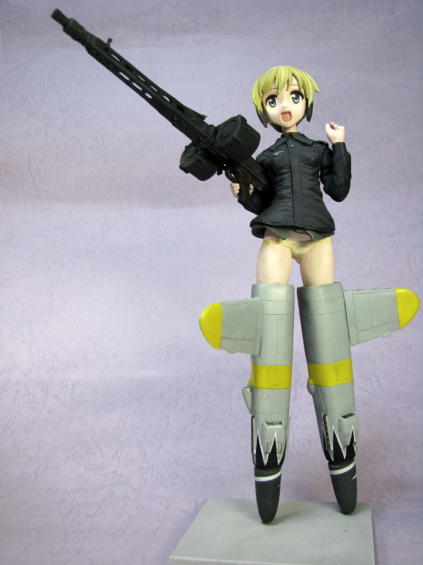 Erica Hartmann, Strike Witches, Ara Ara Komatta Dou, Garage Kit, 1/8