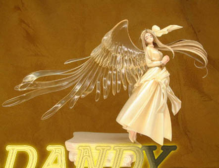 Belldandy (Angel Wings, Clear), Aa Megami-sama, Max Factory, Garage Kit, 1/12