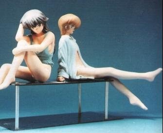 Ayukawa Madoka, Hiyama Hikaru (2 (Sitting)), Kimagure Orange Road, Kaiyodo, Garage Kit, 1/6