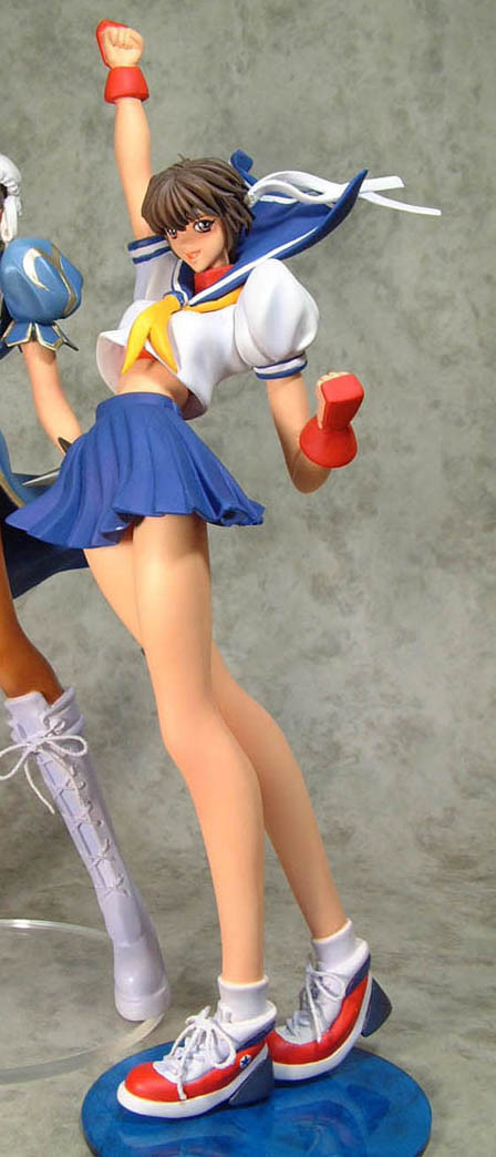 Kasugano Sakura, Street Fighter Zero 3, Kazya, Garage Kit, 1/7