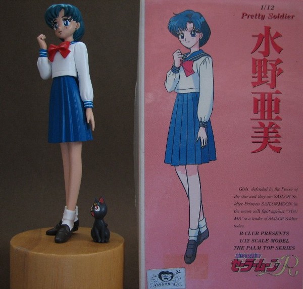 Luna, Mizuno Ami, Bishoujo Senshi Sailor Moon, Bishoujo Senshi Sailor Moon R, B-Club, Garage Kit, 1/12