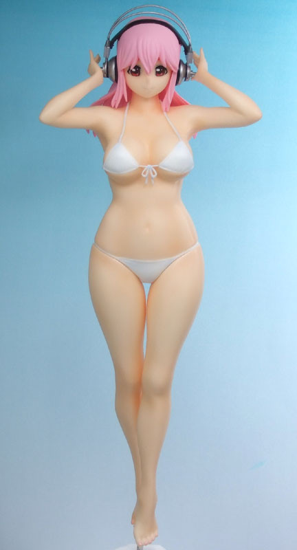 Sonico (Swimsuit), SoniComi (Super Sonico), Night Blue, Garage Kit, 1/7