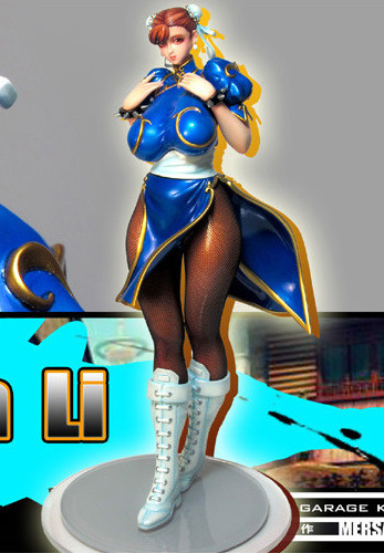 Chun-Li, Street Fighter II, Mersa, Garage Kit