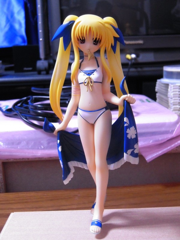 Fate T. Harlaown (Swimsuit), Mahou Shoujo Lyrical Nanoha The Movie 1st, Kaguya Hime, Garage Kit, 1/7
