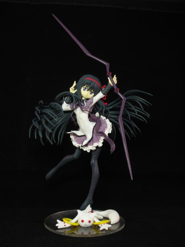 Akemi Homura, Kyuubey (Ribbon), Mahou Shoujo Madoka☆Magica, Tsuki no Uragawa, Garage Kit, 1/8