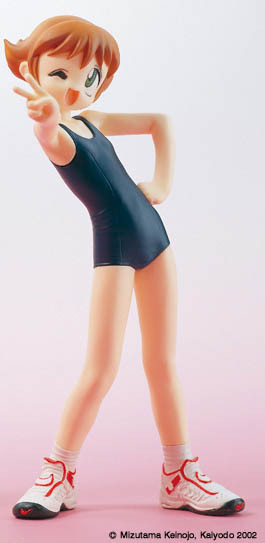 Wonda-chan (Swimsuit), Mascot Character, Vassallo Kick, Garage Kit, 1/8